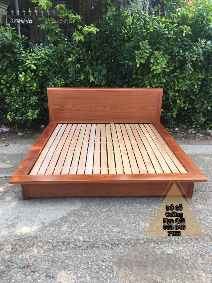 GIƯỜNG GỖ XOAN ĐÀO