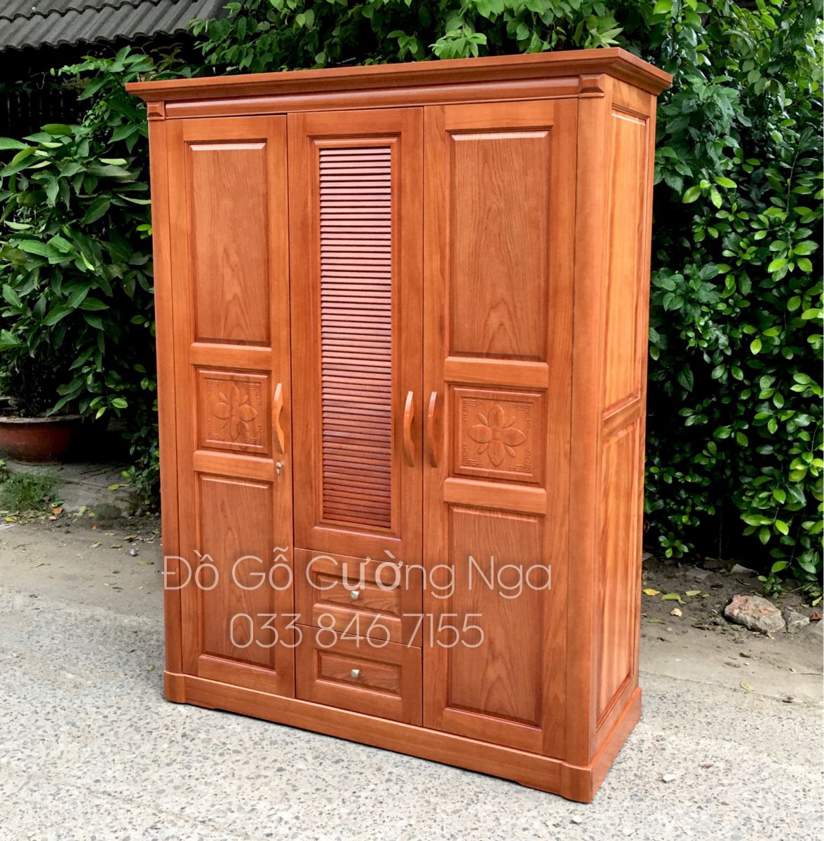 Tủ áo gỗ xoan đào