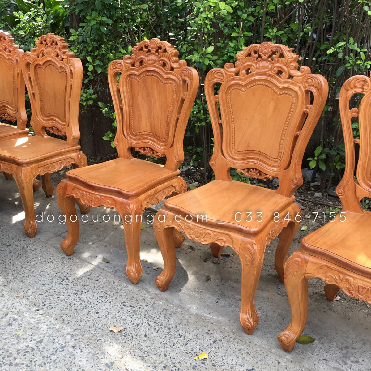 ghế ăn gỗ gõ đỏ mẫu nu y 