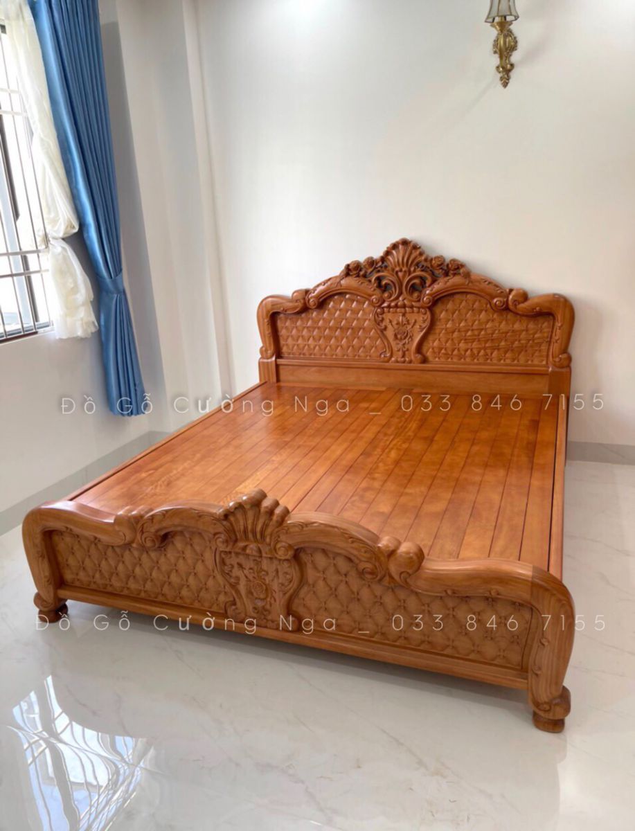 combo phòng ngủ gỗ Gõ Đỏ