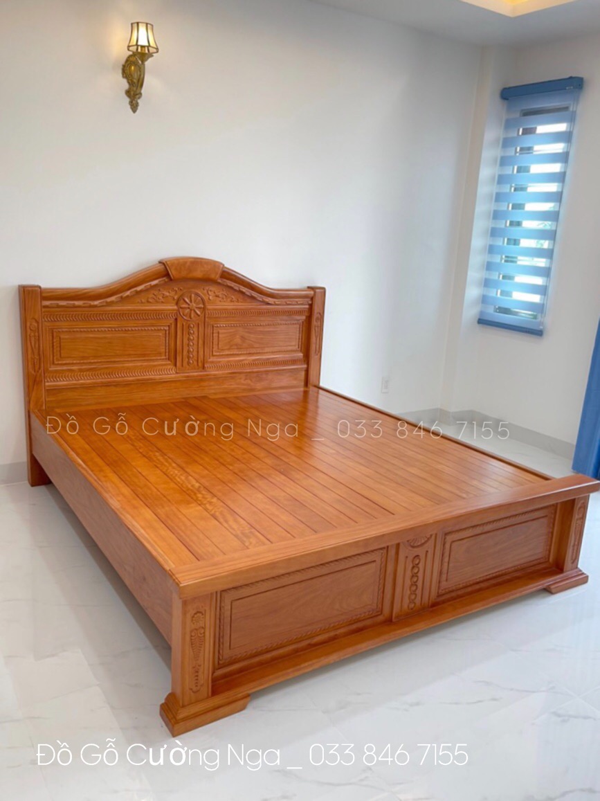 combo phòng ngủ gỗ gõ đỏ 
