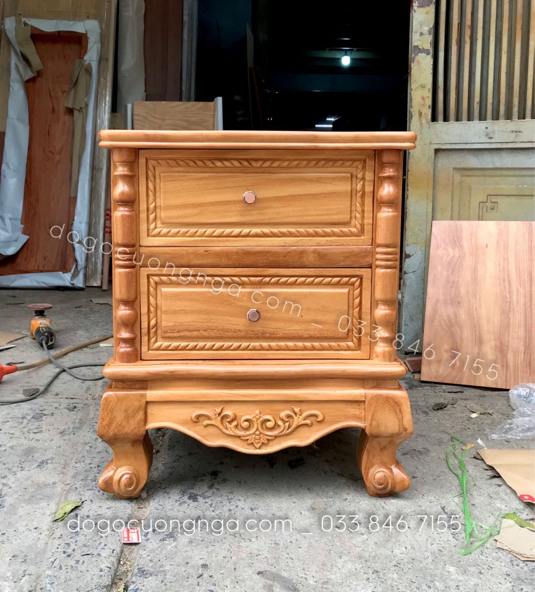 Bộ combo phòng ngủ gỗ Gõ Đỏ 34.4