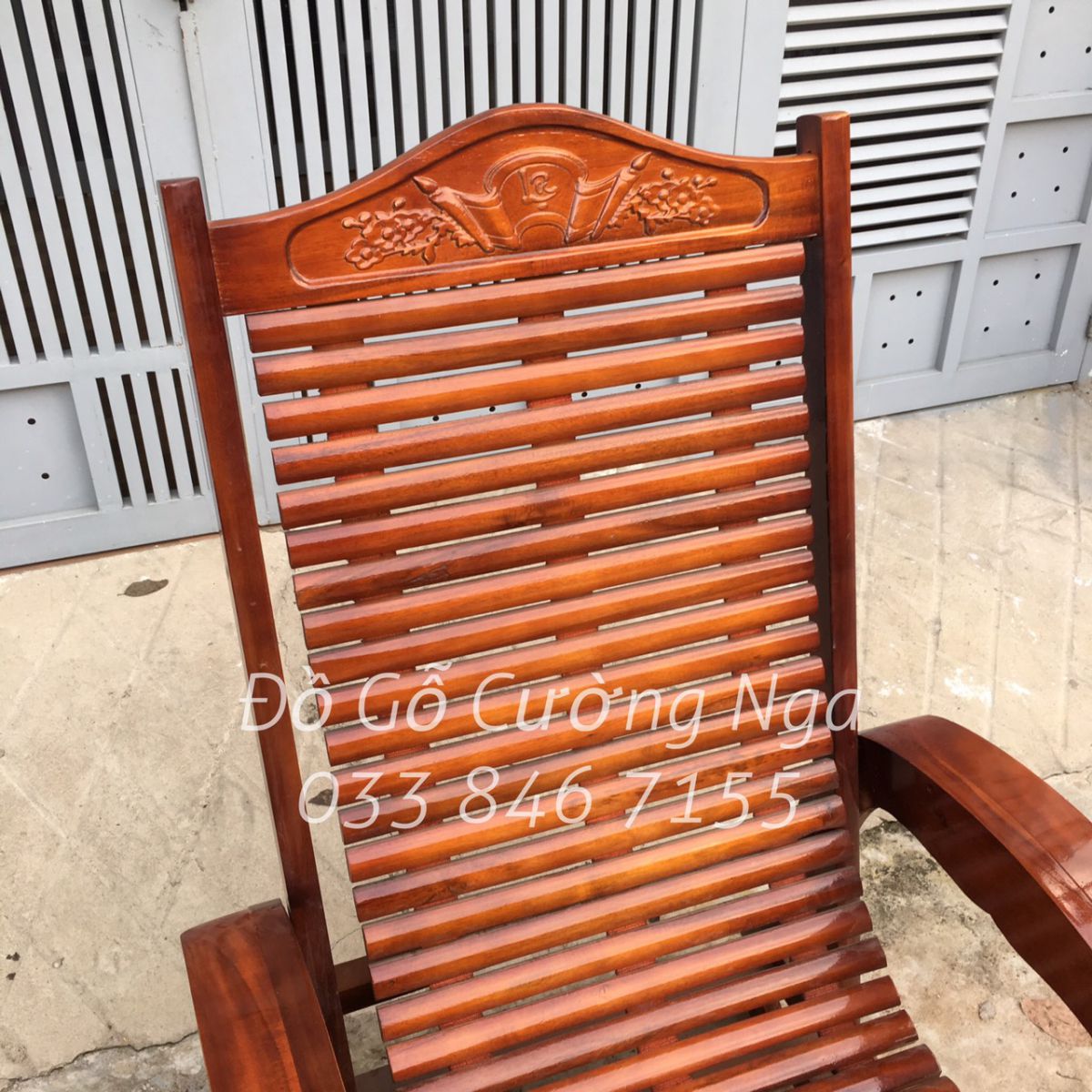 Ghế dây gỗ tràm loại 3 dây - lá to