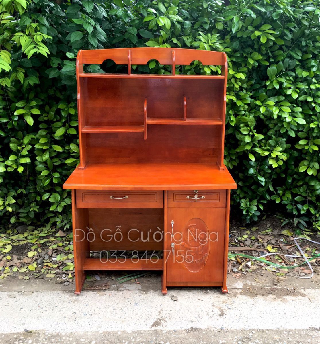 Bàn học sinh gỗ thông ghép