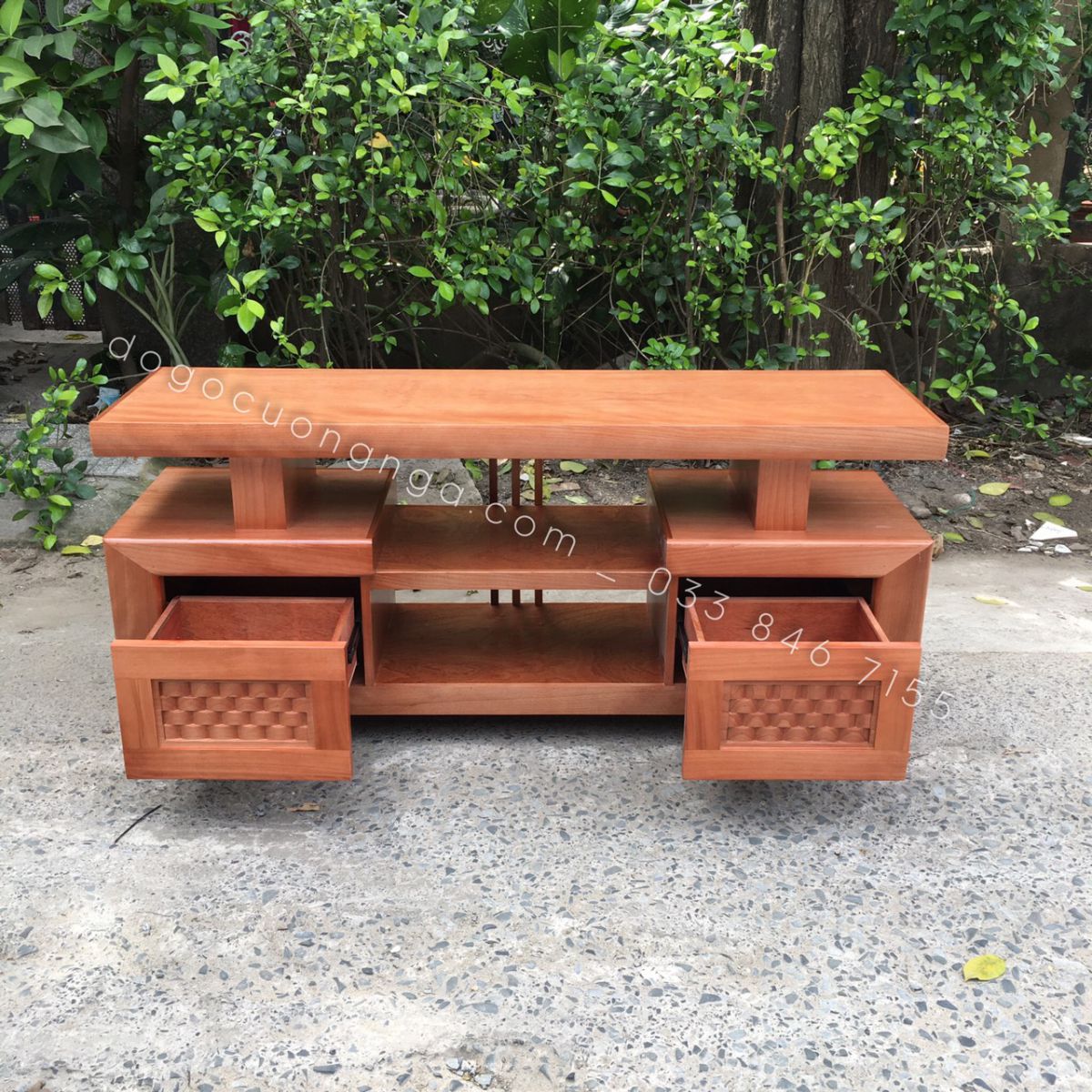 kệ tivi gỗ xoan đào