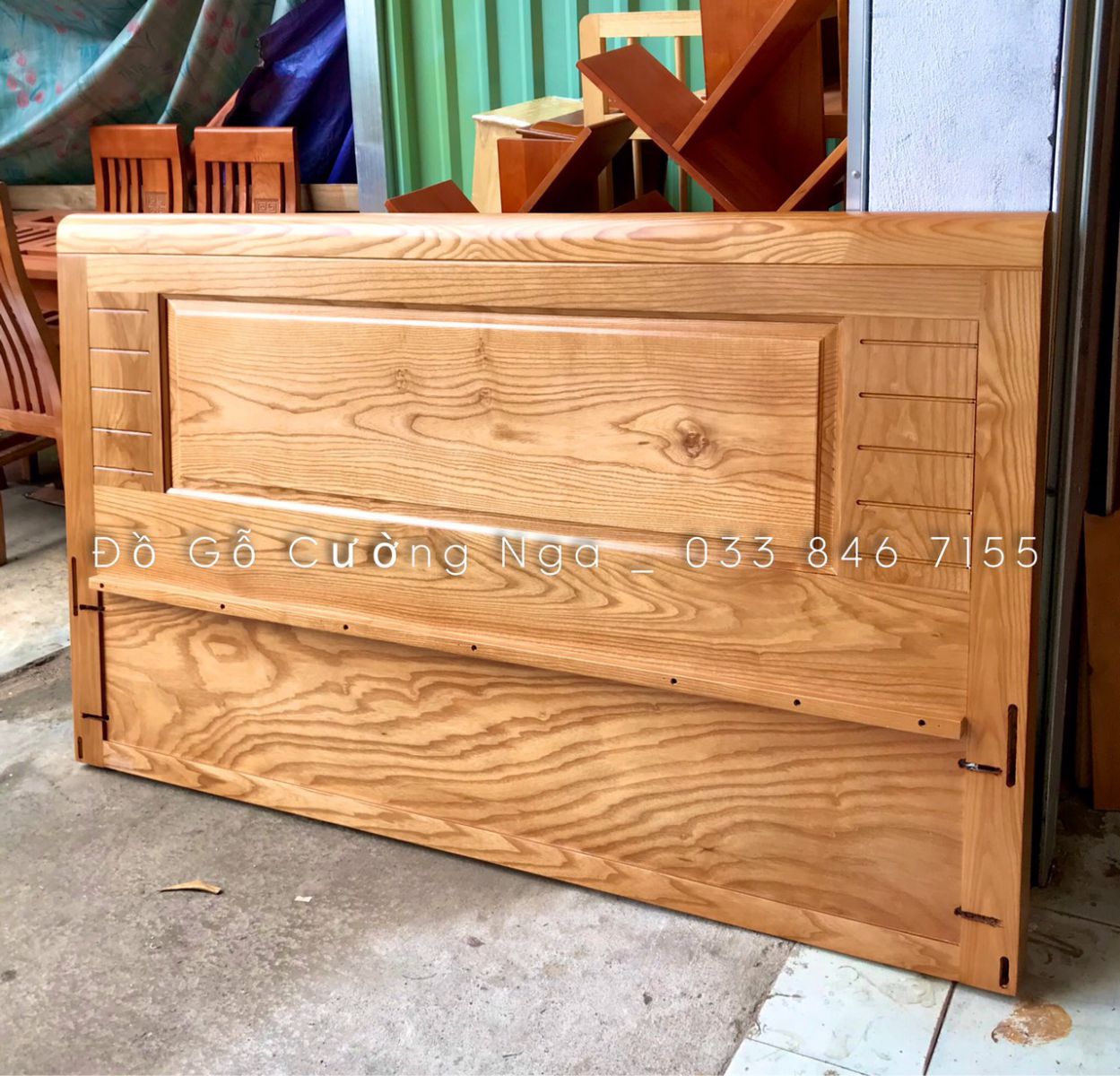GIƯỜNG GỖ SỒI