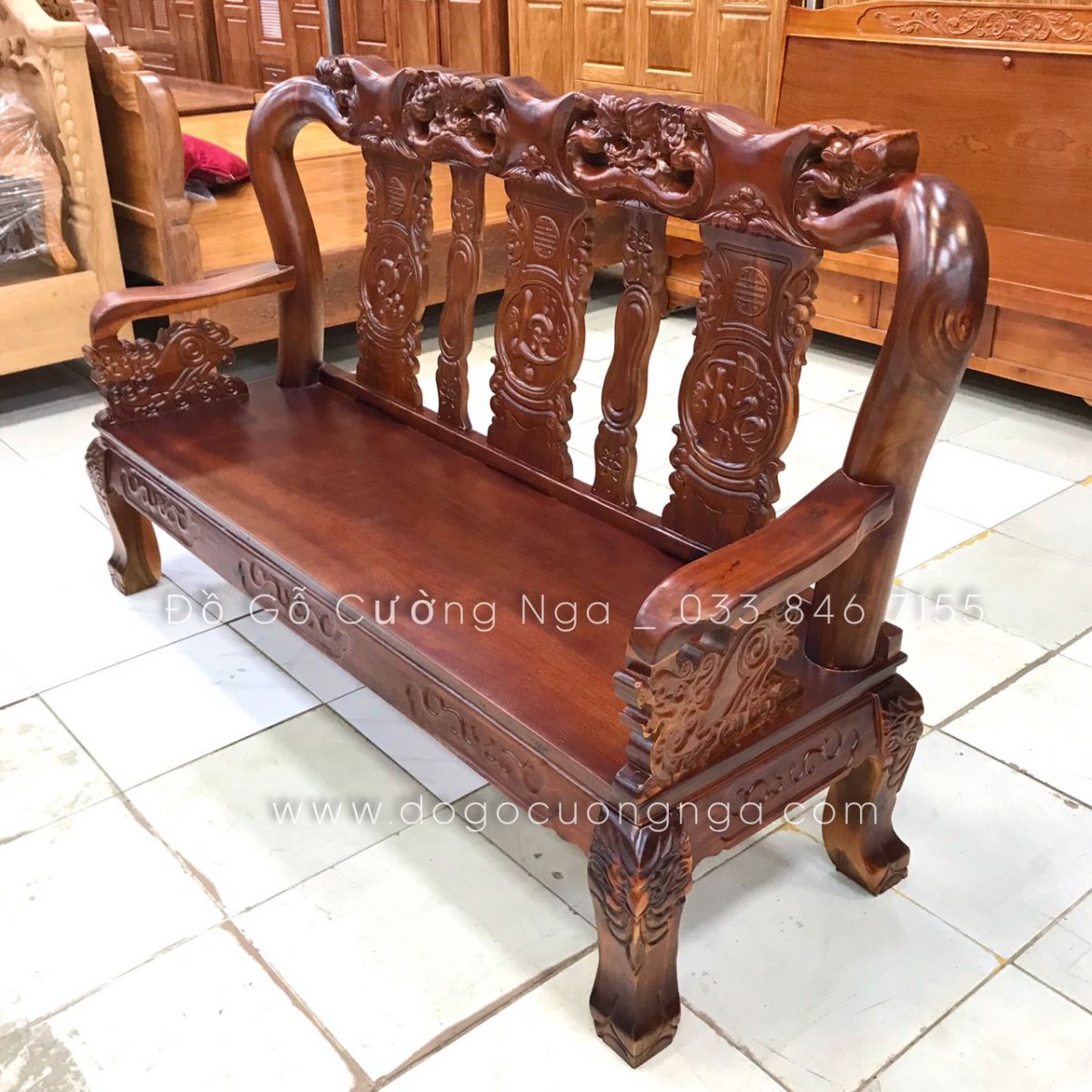 salon gỗ tràm 