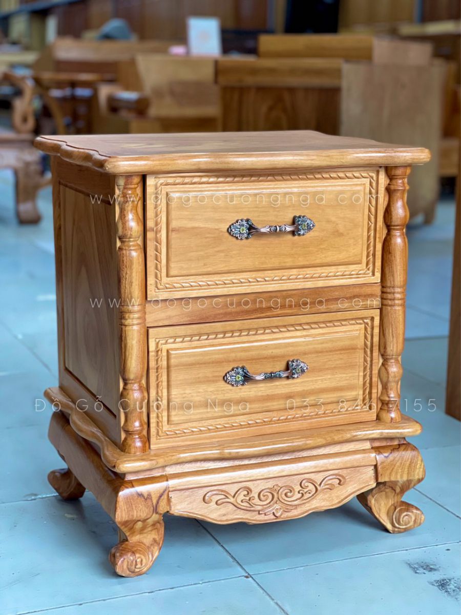Mẫu táp ( tủ ) đầu giường gỗ