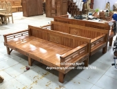 Mẫu giường gấp gỗ đẹp 2021