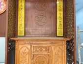 Tủ Thờ Gỗ - Kích Thước Phong Thủy Bạn Nên Biết 