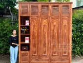 Tủ Quần Áo Gỗ Tự Nhiên Bền Đẹp - Cách Lựa Chọn Mẫu Tủ Áo Phù Hợp 