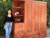 Top 4 Mẫu Tủ Áo Gỗ Tự Nhiên Chung Cư Hiện Đại Dẫn Đầu Xu Hướng 